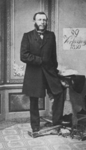 Dieses Foto zeigt vermutlich den Bernburger Lohgerbermeister Joseph Calm, dessen Festnahme und Befreiung letztendlich den „Bernburger Bürgermord“ auf dem Altstädter Markt am 16.03.1849 auslöste.